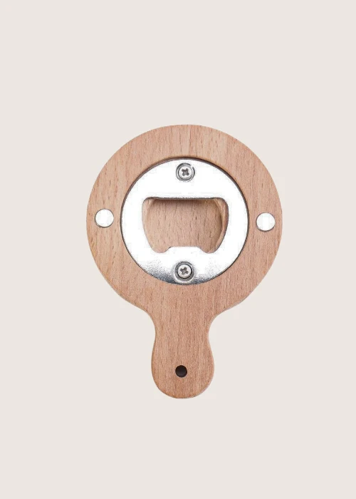 Bamboo Fridge Magnet and Bottle Opener - Image 6