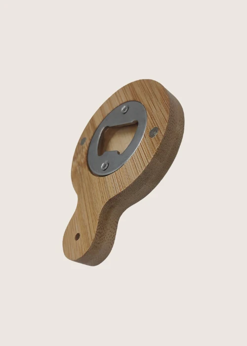 Bamboo Fridge Magnet and Bottle Opener - Image 5