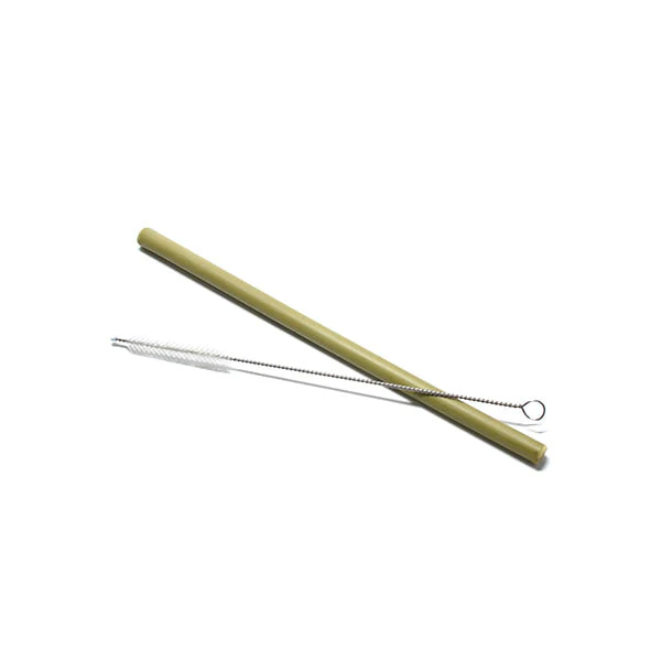 Bamboo Natural Straws (pack of 4) with cleaner - Image 4