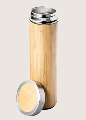 Sustainable Drinking and Natural Hydration with a Bamboo Water Bottle - Image 5