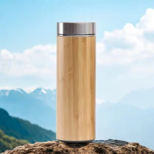Sustainable Drinking and Natural Hydration with a Bamboo Water Bottle