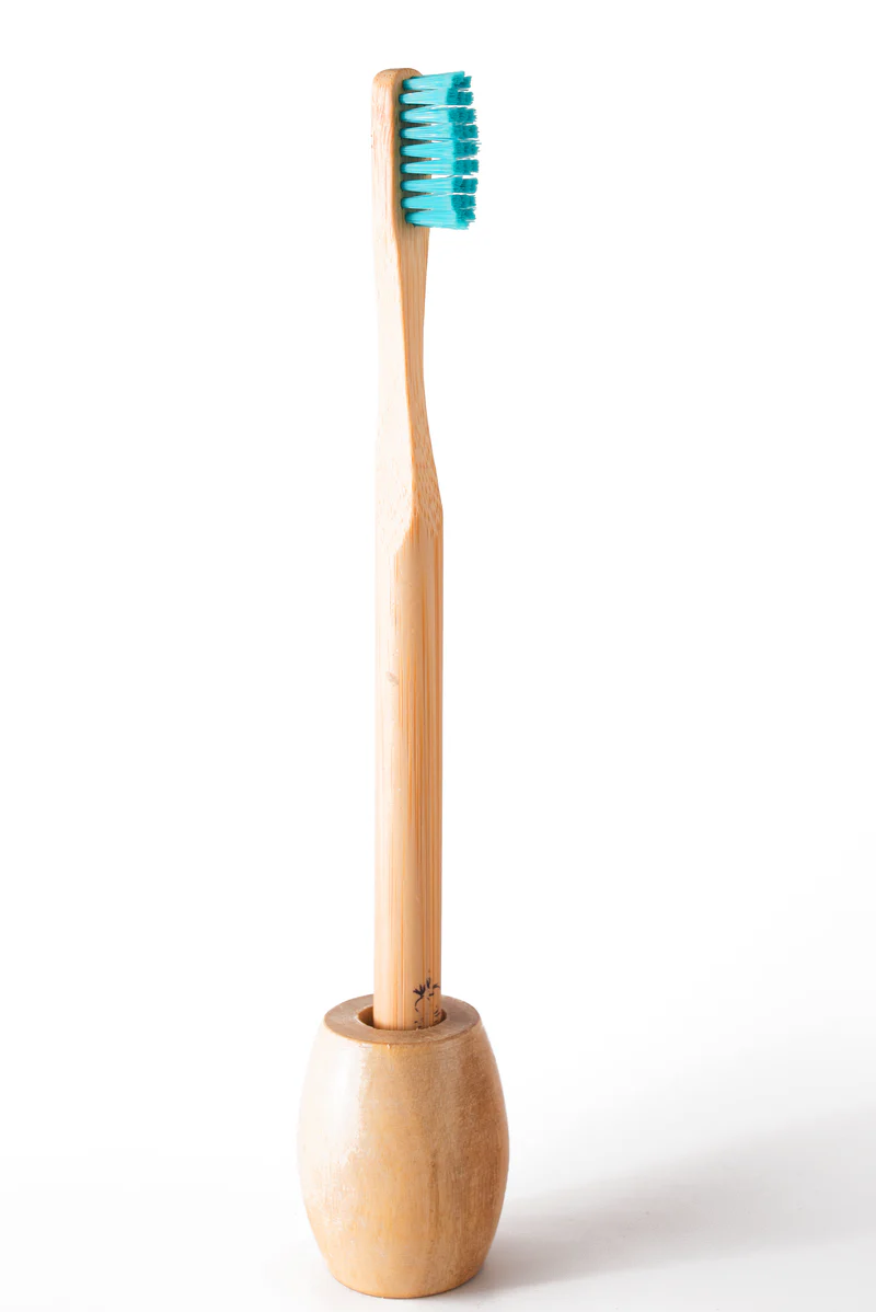 Bamboo Executive Toothbrush with Holder - Image 2