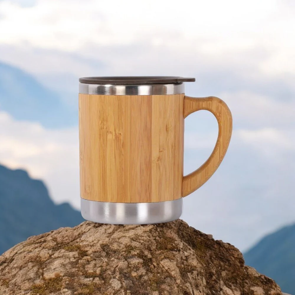 Coffee Mug Made of Bamboo