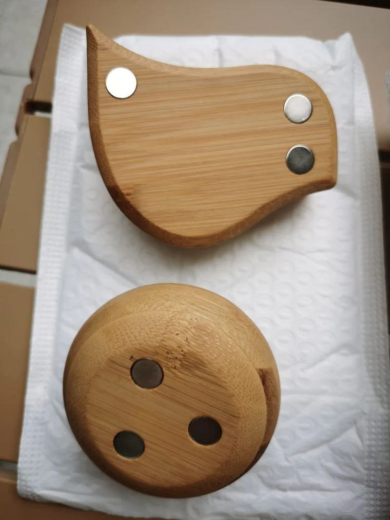 Japanese Style Bamboo Door Bell - Round Shape - Image 7