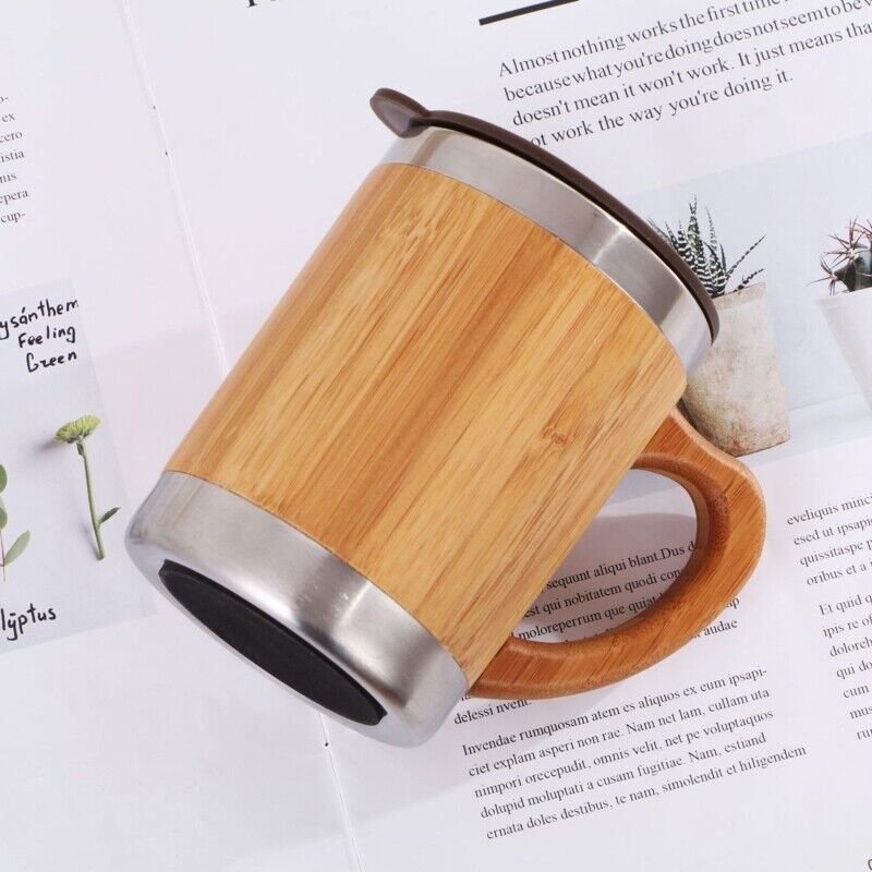 coffee mug made of natural bamboo – durable, lightweight, and stylish - Image 5