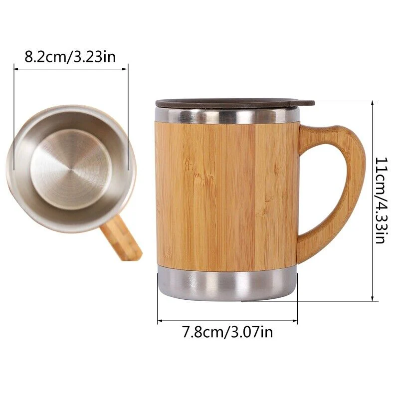 coffee mug made of natural bamboo – durable, lightweight, and stylish - Image 7