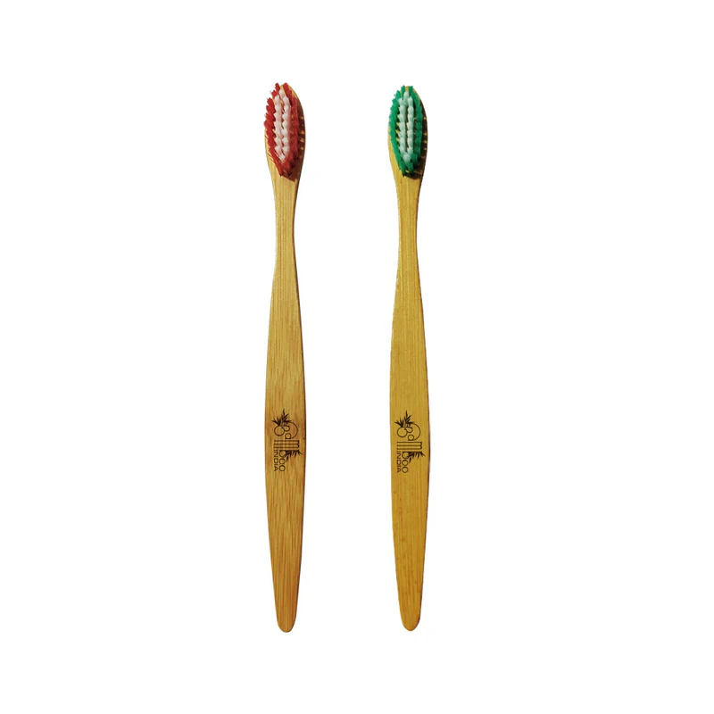 Bamboo Toothbrush Standard Adult - Medium (Pack of 2) - Image 3