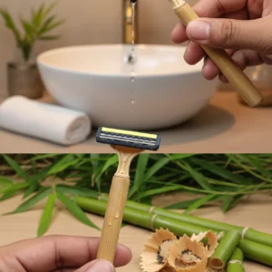 bamboo-shaving-razor-pack-of-2-with-free-shaving-gel